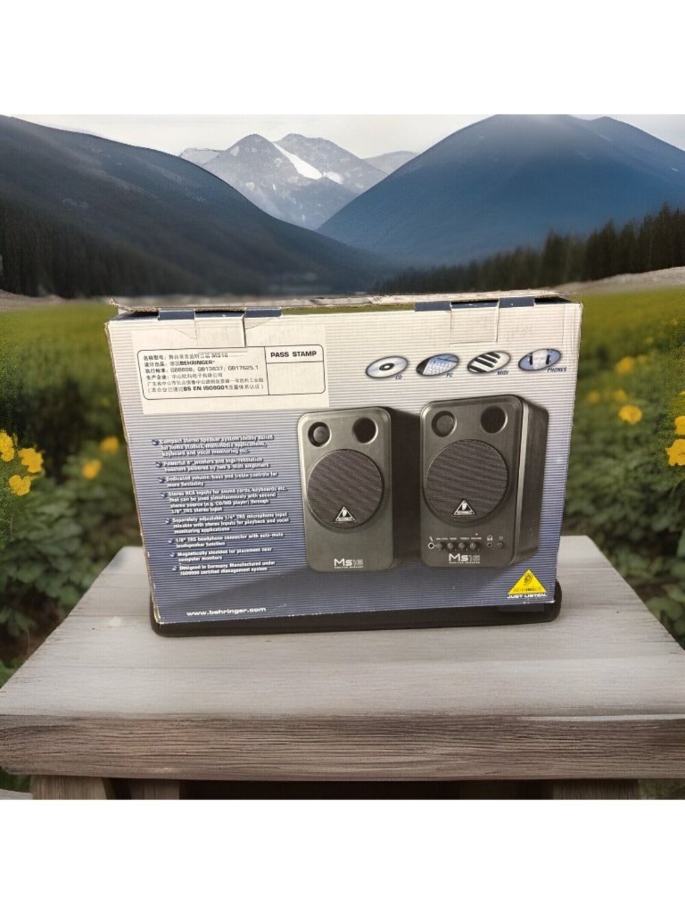 ✅Behringer MS16 16-watt High Performance Powered Monitor System Speakers Tested